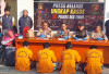 Polres OKU Timur Ungkap Sejumlah Kasus 3C, Belasan Tersangka Berhasil Diamankan