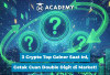 3 Crypto Top Gainer Hari Ini, Cuan Double Digit di Tengah Market Positif